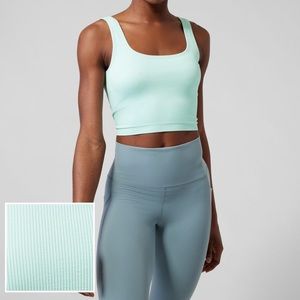 Athleta Aurora Scoop Crop Tank